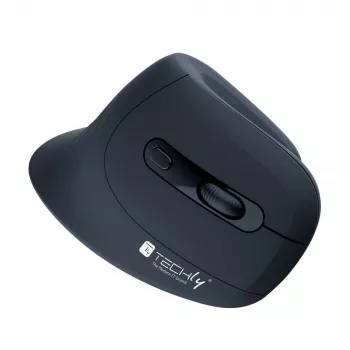 Techly IM 1100-VM-B Ratón médico para diestros RF inalámbrico óptico 3200 DPI