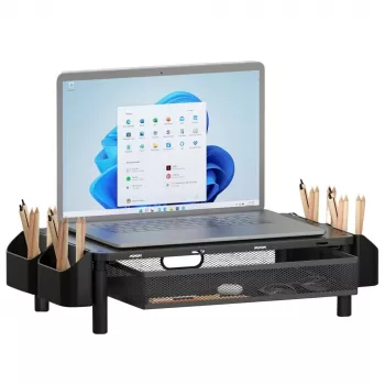 Techly ICA-MS 114 Soporte para monitor negro