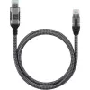 Techly ICOC-U3A-RJ45-030 Cable adaptador de USB 3.0 Type-A a Gigabit Ethernet, 3 m, negro/plata