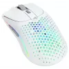 Glorious Gaming Glorious Model O Wireless 2 – Blanco mate, Diestro, Láser, RF inalámbrico + USB Type-C, 26000 DPI, 1 ms, Blanco