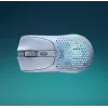 Glorious Gaming Glorious Model O Wireless 2 – Blanco mate, Diestro, Láser, RF inalámbrico + USB Type-C, 26000 DPI, 1 ms, Blanco