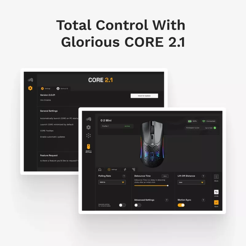 Glorious Gaming Glorious Model O 2 Mini Wireless - Negro mate