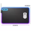 Glorious Gaming GLORIOUS Alfombrilla de ratón PAD 2 GLED - XL EXTENDED - NEGRO