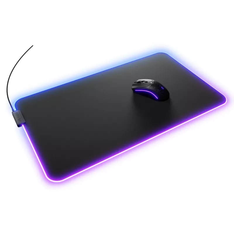 Glorious Gaming GLORIOUS Alfombrilla de ratón PAD 2 GLED - XL EXTENDED - NEGRO