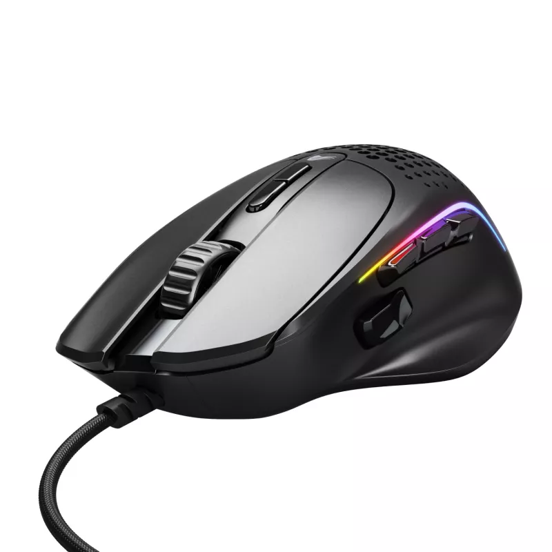 Glorious Gaming Glorious Model IV2 Wired - Negro, Diestro, Óptico, USB Type-A, 26000 DPI, Negro