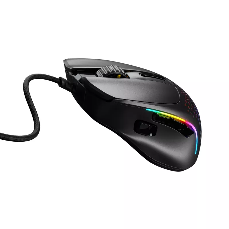 Glorious Gaming Glorious Model IV2 Wired - Negro, Diestro, Óptico, USB Type-A, 26000 DPI, Negro