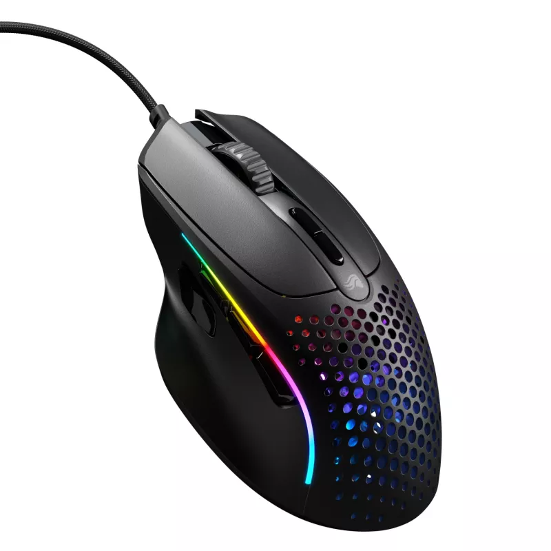 Glorious Gaming Glorious Model IV2 Wired - Negro, Diestro, Óptico, USB Type-A, 26000 DPI, Negro