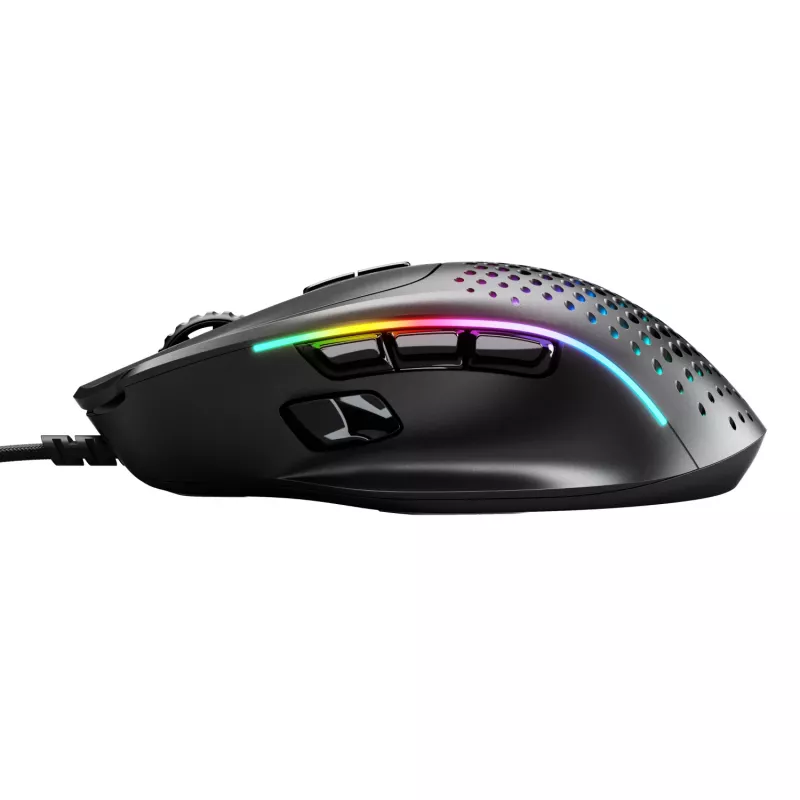 Glorious Gaming Glorious Model IV2 Wired - Negro, Diestro, Óptico, USB Type-A, 26000 DPI, Negro