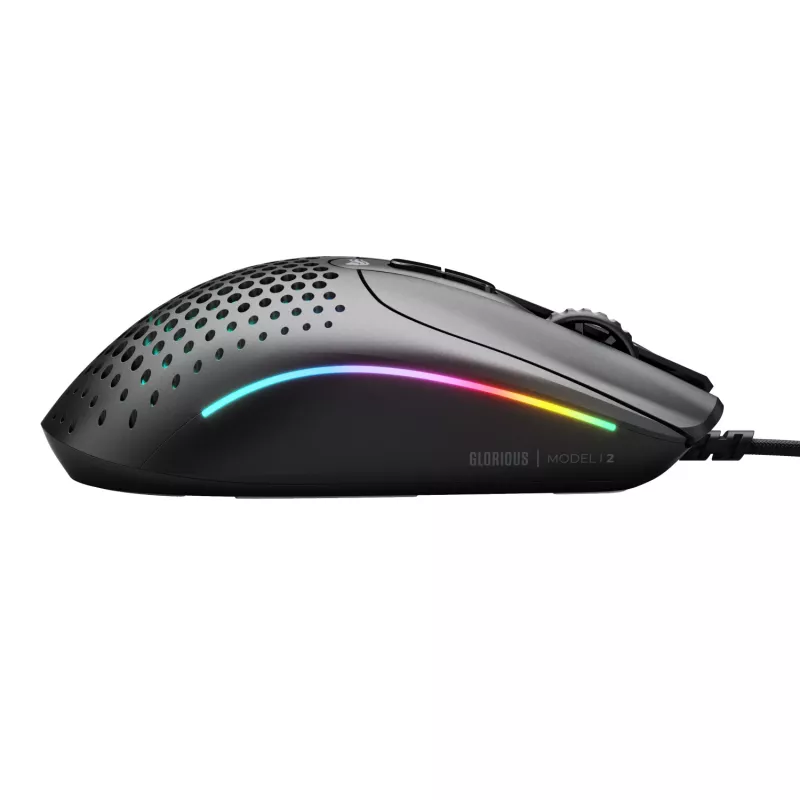 Glorious Gaming Glorious Model IV2 Wired - Negro, Diestro, Óptico, USB Type-A, 26000 DPI, Negro