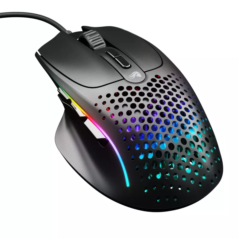 Glorious Gaming Glorious Model IV2 Wired - Negro, Diestro, Óptico, USB Type-A, 26000 DPI, Negro
