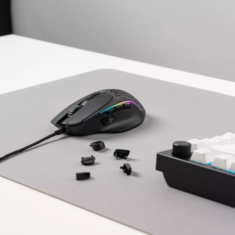 Glorious Gaming Glorious Model I2 Wired – Blanco, Diestro, Óptico, USB Type-A, 26000 DPI, Blanco