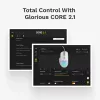 Glorious Gaming Glorious Model I2 Wired – Blanco, Diestro, Óptico, USB Type-A, 26000 DPI, Blanco