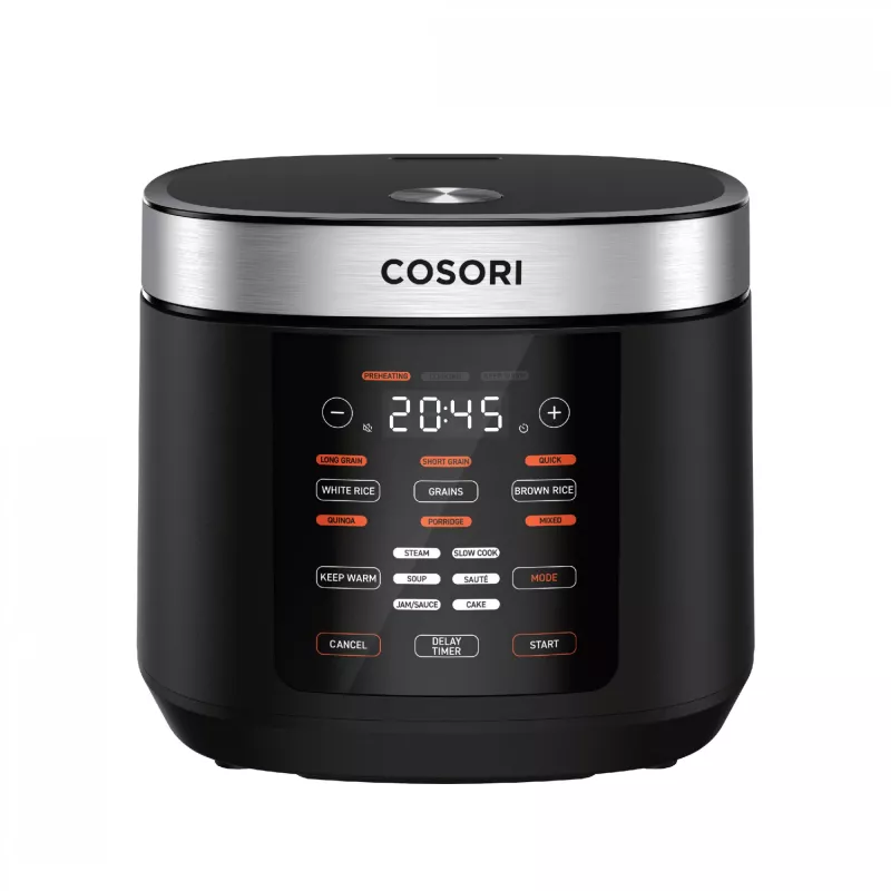 Cosori Multi-Cooker Chef Edition Olla arrocera 5 L 970 W Negro, Plata