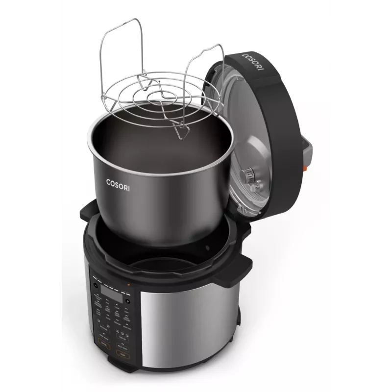 Cosori CMC-CO601-SEU Olla a presión eléctrica 5,7 L Negro, Acero inoxidable 1100 W
