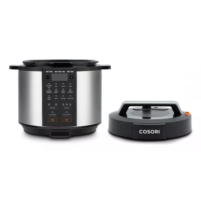 Cosori CMC-CO601-SEU Olla a presión eléctrica 5,7 L Negro, Acero inoxidable 1100 W
