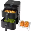 Cosori Turbo Tower Double 10,8 L De pie 2630 W Freidora de aire Negro