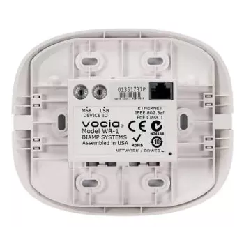 Biamp Vocia WR-1 Mando a distancia Con cable Sistema de videoconferencia Pulsadores