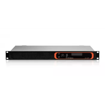 Biamp Tesira FORTÉ AVB AI, 8000 Ω, 207 Ω, Negro, Metálico, 1U, OLED, 20 - 20000 Hz