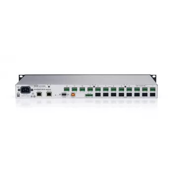 Biamp Tesira FORTÉ AVB AI, 8000 Ω, 207 Ω, Negro, Metálico, 1U, OLED, 20 - 20000 Hz