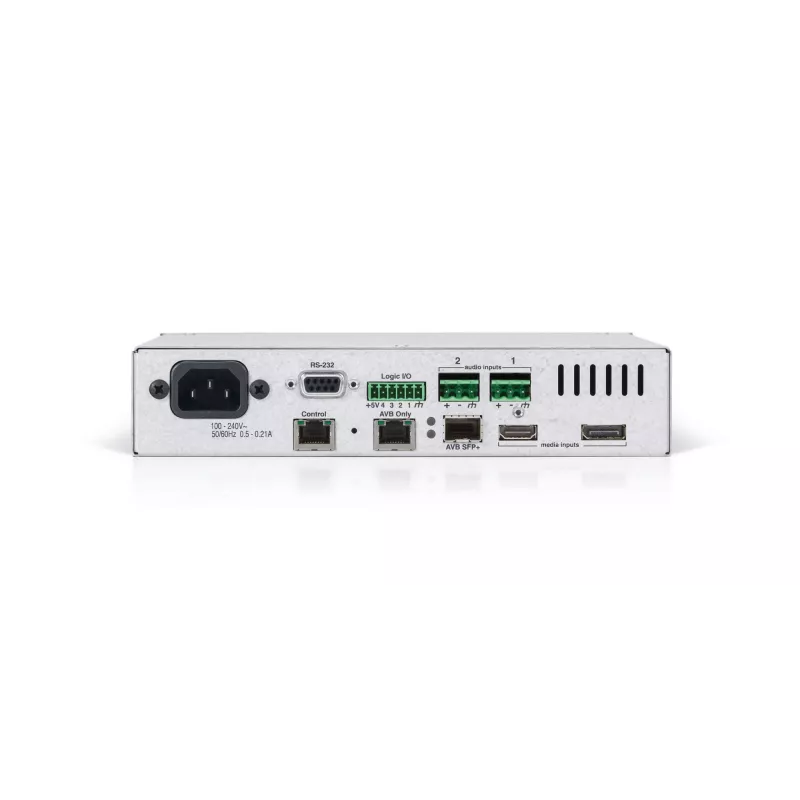 Biamp Tesira TesiraLUX IDH-1, 3840 x 2160 píxeles, 60 fps, Negro, Terminal, SFP+, 216 mm