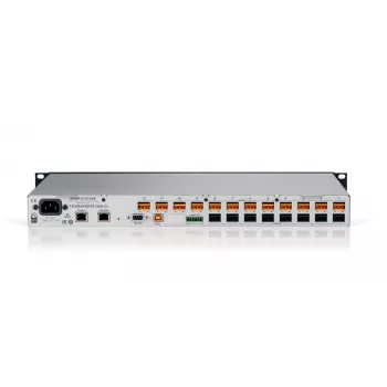 Biamp Tesira FORTÉ DAN CI, 8000 Ω, 207 Ω, Negro, Metálico, 1U, OLED, 20 - 20000 Hz