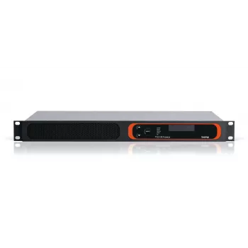 Biamp Tesira FORTÉ VT, 8000 Ω, 207 Ω, negro, metálico, 1U, OLED, 20 - 20000 Hz