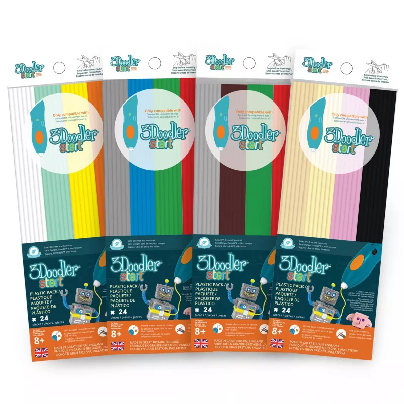 3Doodler Start ECO-11 material de impresión 3D plástico compostable marrón 1 g