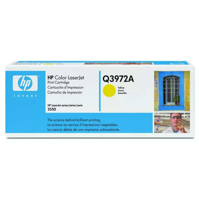 HP 123A amarillo original cartucho de tóner LaserJet 1 unidad