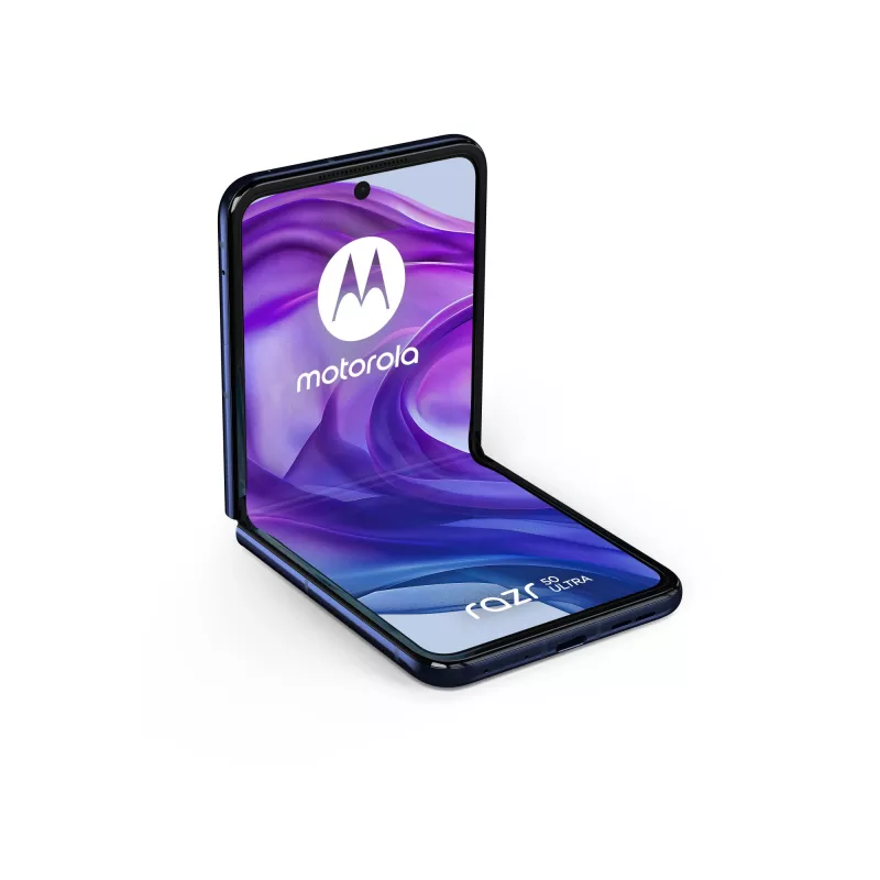 Motorola razr 50 Ultra 17,5 cm (6,9 inch) Dual-SIM Android 14 5G USB Type-C 12 GB 512 GB 4000 mAh azul marino