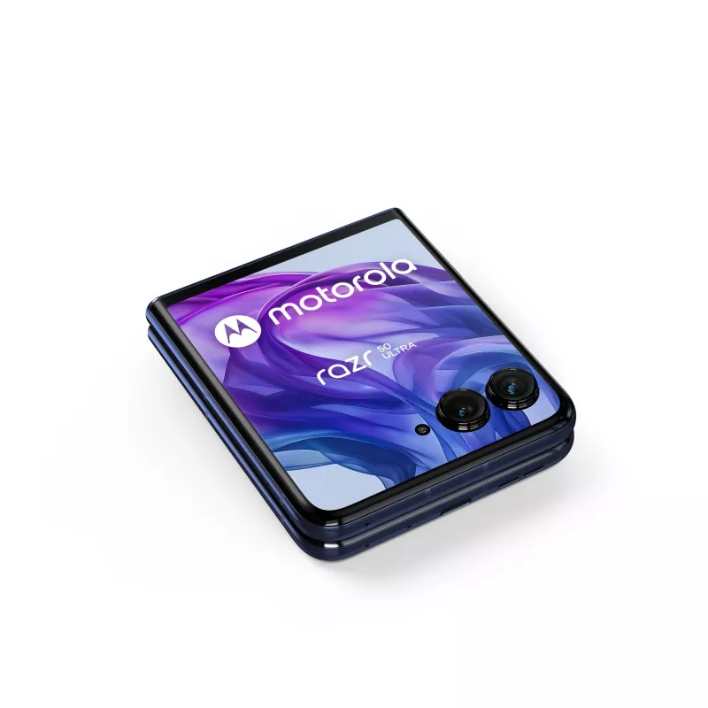 Motorola razr 50 Ultra 17,5 cm (6,9 inch) Dual-SIM Android 14 5G USB Type-C 12 GB 512 GB 4000 mAh azul marino