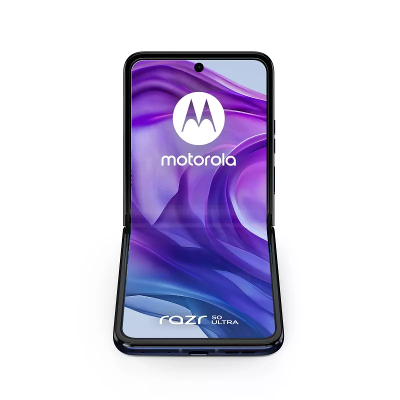 Motorola razr 50 Ultra 17,5 cm (6,9 inch) Dual-SIM Android 14 5G USB Type-C 12 GB 512 GB 4000 mAh azul marino