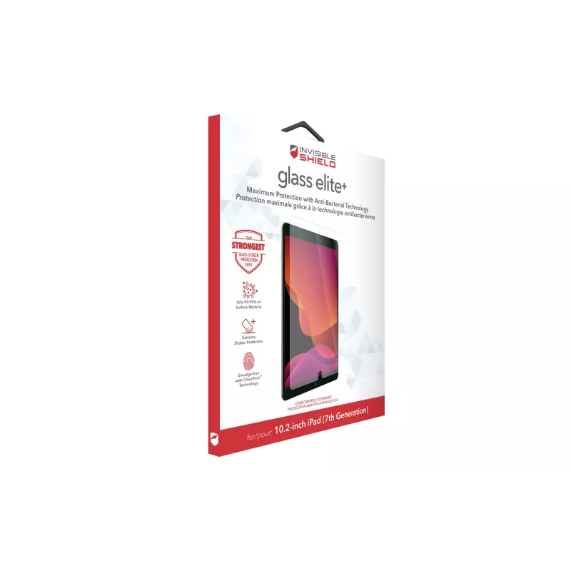 ZAGG Glass Elite+ Apple iPad 10,2 inch (Gen 7&8) pantalla, 25,9 cm (10,2 inch), 45,36 g, 1 unidad