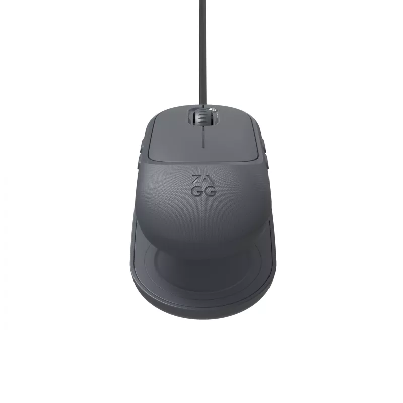 ZAGG Accessories-ProMaus- Ratón inalámbrico y base de carga inalámbrica - Antracita