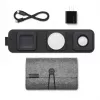 mophie cargador de viaje 3 en 1 con MagSafe (2023), interior, USB, carga inalámbrica, negro