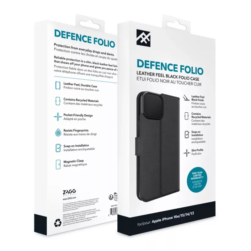 IFROGZ Defence Folio funda para móvil 15,5 cm (6,1