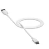 mophie essentials cable de carga | 1M cable USB USB 2.0 USB A USB C blanco