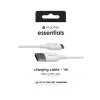 mophie essentials cable de carga | 1M cable USB USB 2.0 USB A USB C blanco