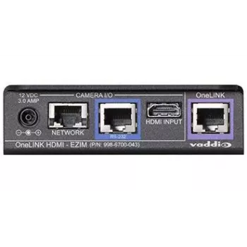 Vaddio OneLINK HDMI transmisor y receptor AV negro
