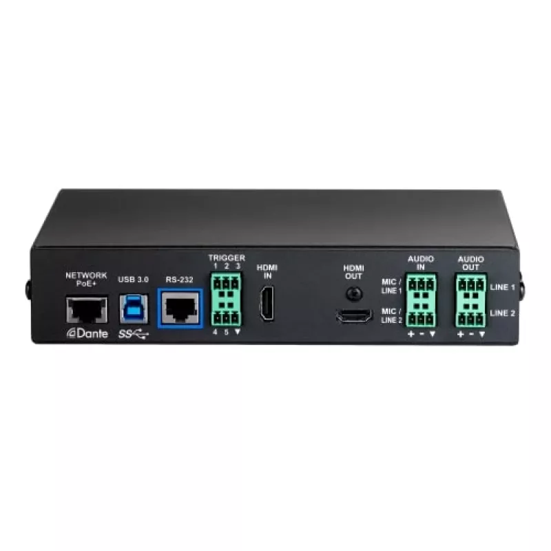 Vaddio EasyIP Mixer, 1920 x 1080 píxeles, 60 fps, 20 - 20000 Hz, 0.02%, negro, CE, FCC, TAA