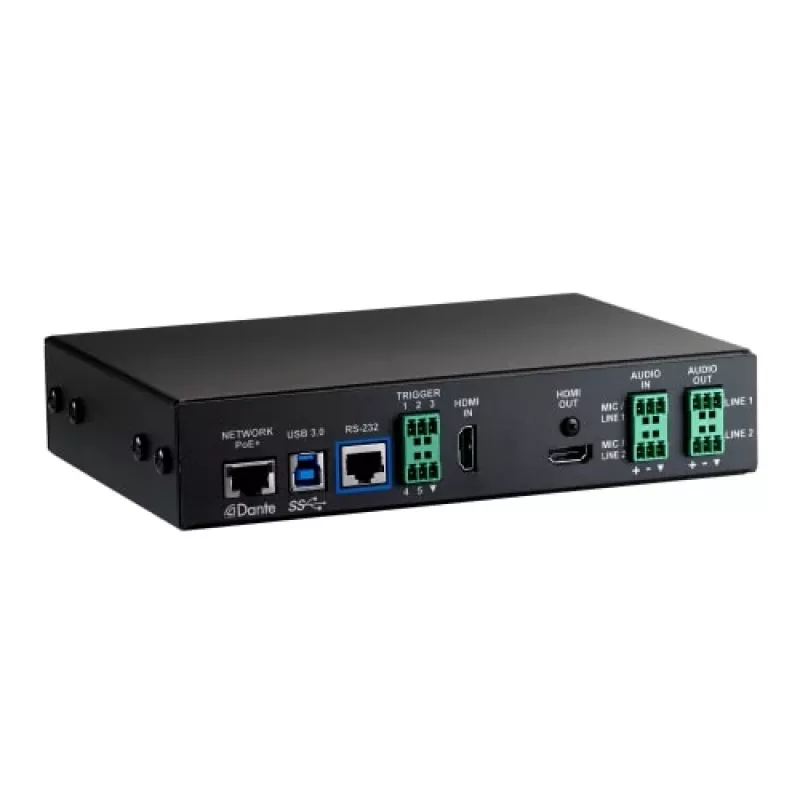 Vaddio EasyIP Mixer, 1920 x 1080 píxeles, 60 fps, 20 - 20000 Hz, 0.02%, negro, CE, FCC, TAA
