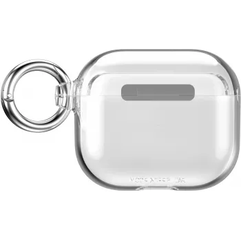 Speck Presidio Clear Apple Airpods (3.ª generación) transparente, funda, policarbonato (PC), silicona, poliuretano termoplástico (TPU), transparente