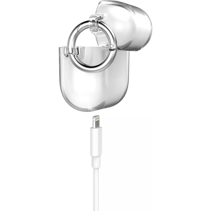 Speck Presidio Clear Apple Airpods (3.ª generación) transparente, funda, policarbonato (PC), silicona, poliuretano termoplástico (TPU), transparente