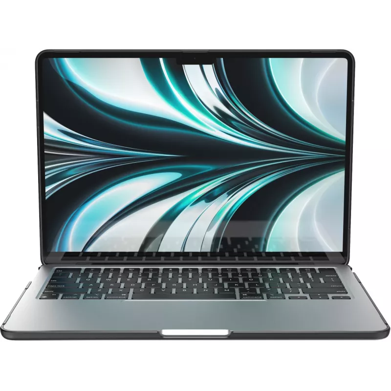 Speck SmartShell Macbook Air 13 M2 (2022) Obsidian, funda rígida, 33 cm (13 inch)