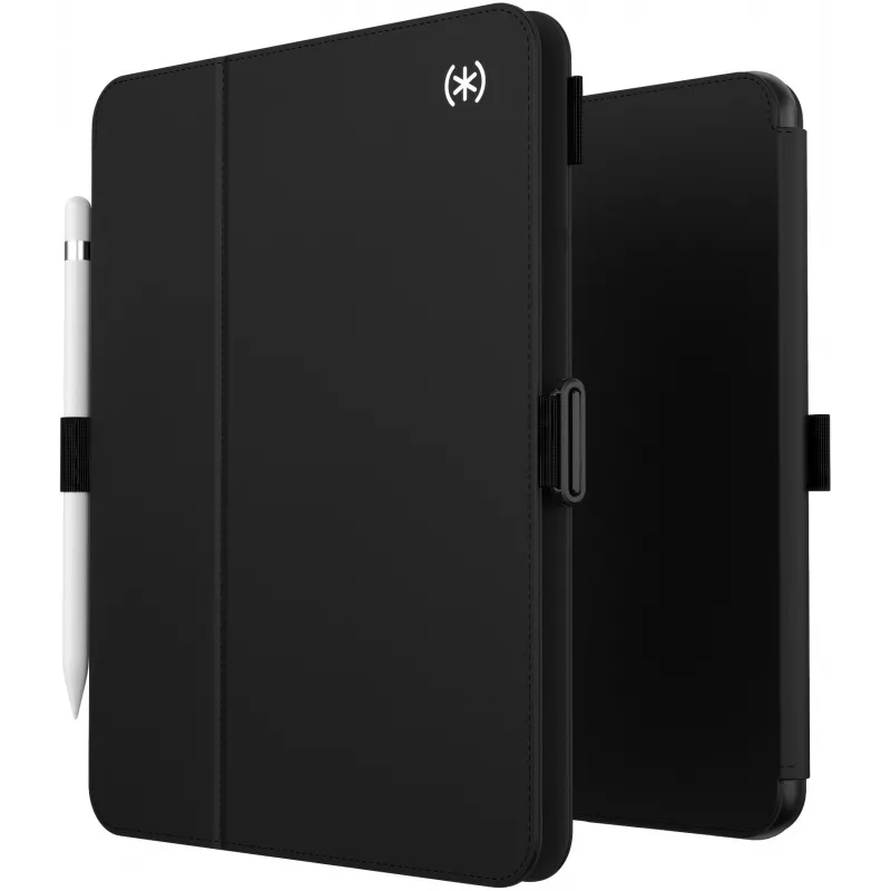 Speck Balance Folio Funda Apple iPad 10,9 (2022) Negra – con Microban