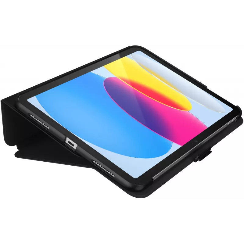 Speck Balance Folio Funda Apple iPad 10,9 (2022) Negra – con Microban