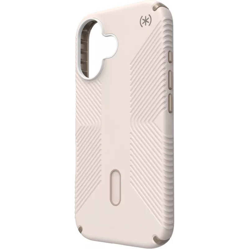 Speck Presidio2 Grip + ClickLock Apple iPhone 16 Bleached Bone – con Microban
