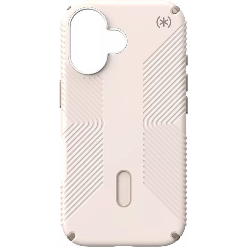 Speck Presidio2 Grip + ClickLock Apple iPhone 16 Bleached Bone – con Microban