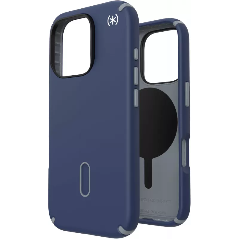 Speck Presidio2 Pro + ClickLock Apple iPhone 16 Pro Coastal Blue – con funda Microban