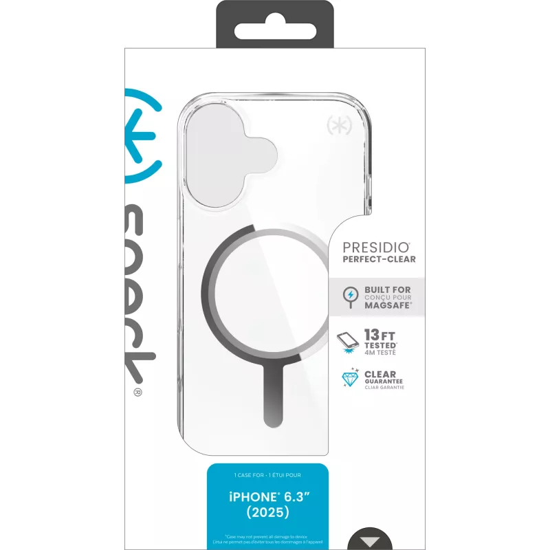 Speck Presidio Perfect Clear Funda MagSafe iP 17