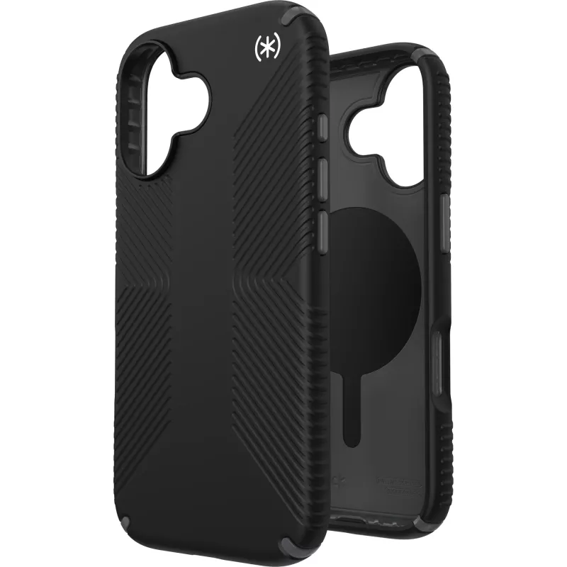 Speck Presidio2 Grip + MS Apple iPhone 17 Negra – con Microban
